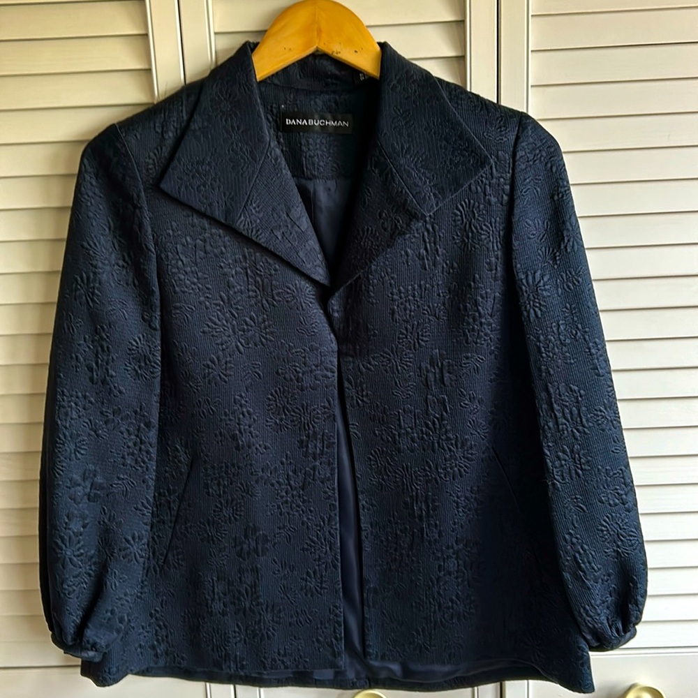 Dana Buchmam Silk and Cotton Jacket fully lined